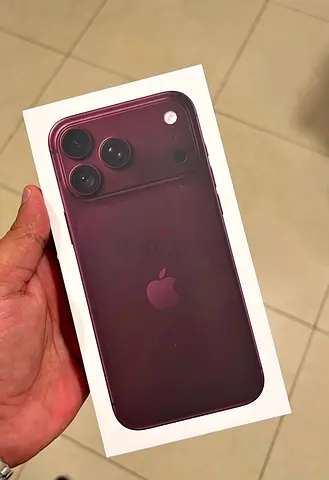 iPhone 18 Pro Max 256GB – Burgundy | UAE Version | Sealed