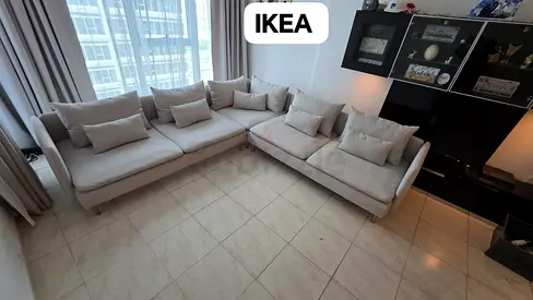 Looks Like a new IKEA Sodhremn corner l Shape sofa