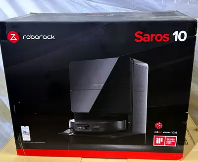 Roborock Saros 10 Robot Vacuum with Auto-Empty Dock - New in Box