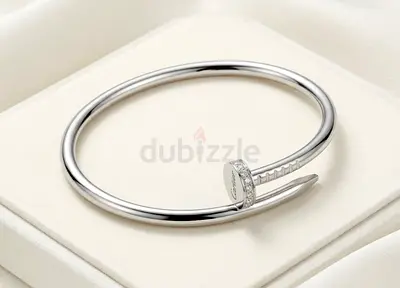Cartier Juste un Clou Nail Bracelet – Silver-Tone