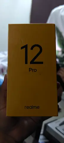 Realme 12 Pro (boxed) - Yellow retail box
