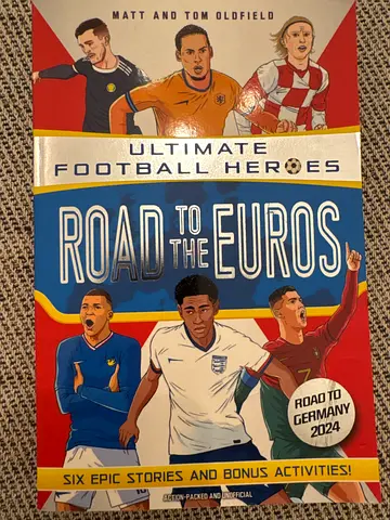 Ultimate Football Heroes: Road to the Euros (Six Epic Stories and Bonus Activities)