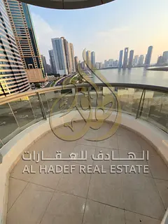 Spacious Luxury 3-Bedroom Apartment with Maid's Room for Rent in Al Khan, Sharjah, Featuring Direct