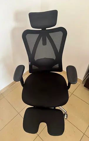 Sihoo - Ergonomic Office Chair with Headrest and Footrest