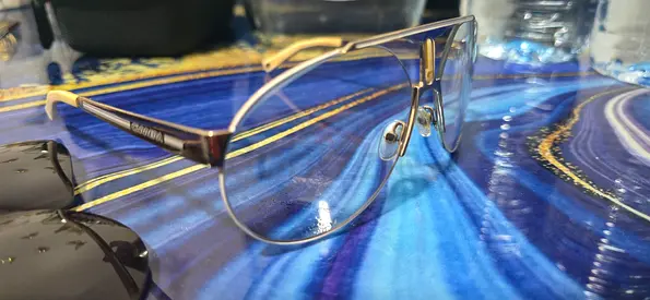 Vintage-style Carrera Panamerika 1 /P KY06Y metal Sunglass lenes with precription eyeglass frames