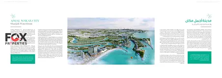 Own your villa on one of Sharjah’s 8 stunning natural islands, directly on the beach, with malls, 