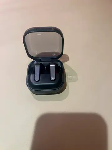Wireless in-ear earbuds with charging case (used)