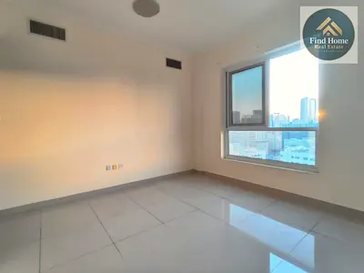 PARKING FREE! BRAND NEW BUILDING 1BHK APARTMENT TWO BATHROOMS WITH BALCONY ONLY FOR FAMILY IN JUST 35k ABU SHAGARA