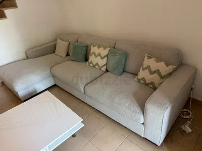 Great Condition Pan Home L Shape Sofa