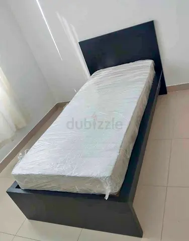 IKEA malam bed with mattress 90x200cm