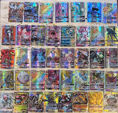 39 Pokémon Cards Bundle | GX, EX & Tag Team | Charizard, Pikachu & More