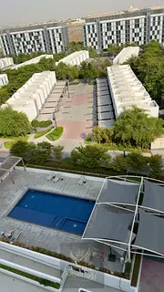 Furnished apartment for annual rent in Aljada Misk 4 featuring a master bedroom living room 2 bathro