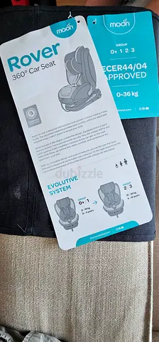 Moon Rover 360° car seat 0-36kg