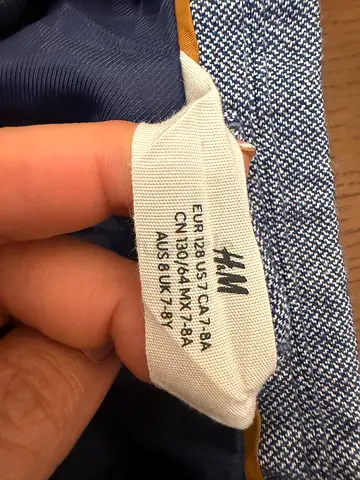 H&M kids blazer/jacket size EUR 128 (7-8 years), trousers