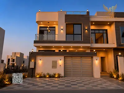 🏡 فيلا للبيع في الحليو – عجمان | 4 غرف وصالتان | شامل الكهرباء والمياه