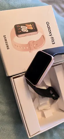 Samsung Galaxy Fit3 fitness band - black, used, with box