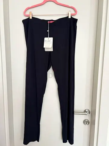 New Marina Rinaldi Sport navy blue women's stretch leggings - size XL