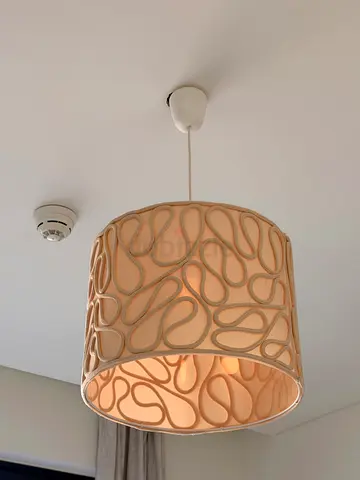 IKEA Vingmast Rope Pattern Pendant Shade – Beige 42cm