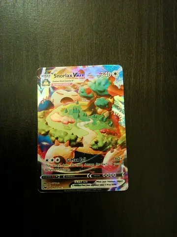 Snorlax VMAX Full Art Pokémon Card (Single) - Holo Rare