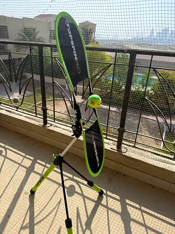 Tennis ball trainer practice rebound net with tripod