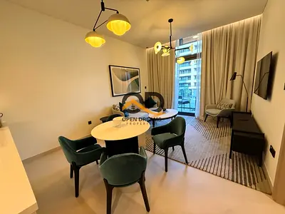 Gated community luxury fully furnished 1bedroom in vida brand new all Facilities laundry facilities gym pool and BBQ area covered parking in aljada