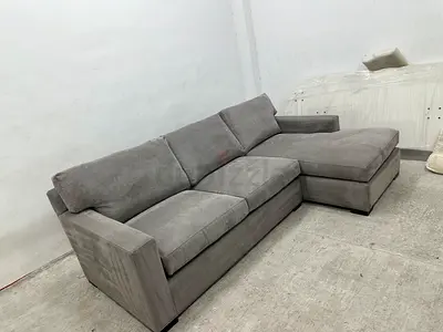 Looks great condition crate&barrel axis model lshape sofa