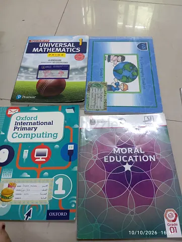 Grade 1 and 3 books