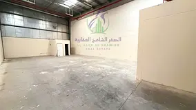 Warehouse 2,000 sq ft for rent in Industrial Area 18, Sharjah near main road. Storage approved, incl