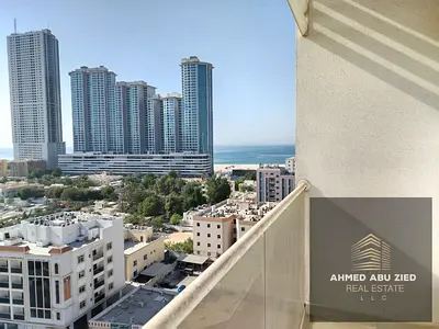 Spacious 2 Master Bedrooms, Elegant Hall, Sea-View Balcony, Full Landlord Maintenance, Prime Area Near All Services, Easy Access to Dubai.