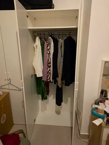 Ikea 2 Lastare wardrobes. 2 weeks old (Each W:80cm, H:201cm, D:42cm)