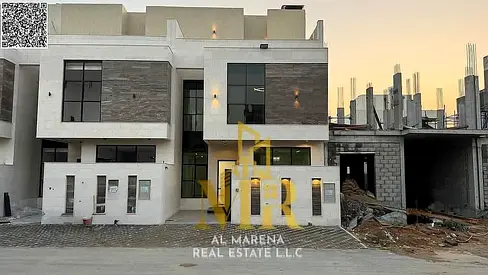 Distinctive Villa for Sale in Al Helio 1 – Ajman | 5 Master Bedrooms | Two Floors + Roof | Registration & Ownership Fees Included