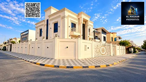 Classic corner villa for sale in the Al Yasmeen area – Ajman.