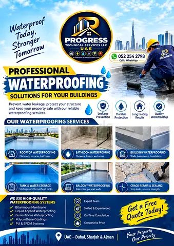 Watering Proffing works in Affordable price Dubai - sharjah - Ajman