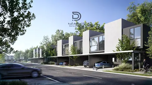 Own 4BR Corner Forest TH in Masaar Near Dubai: 80K Trees, 5% DP, 3% Off, 2027