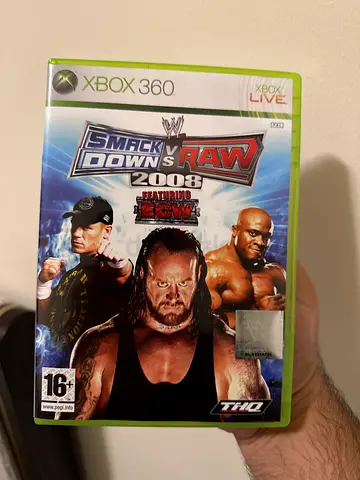 Smackdown VS Raw 2008 Xbox 360 Game