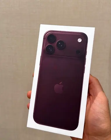 Iphoen 18 pro max 256gb TDRA burgundy