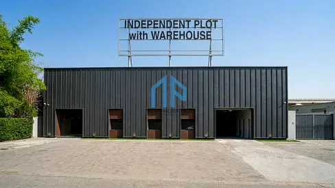 Prime Independent Warehouse with Plot | Corner Unit