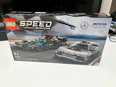 LEGO Speed Champions Mercedes-AMG F1 W12 E Performance & Mercedes-AMG Project One 76909