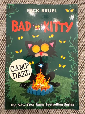 Bad Kitty: Camp Daze by Nick Bruel - Children's Chapter Book