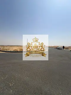 Land for sale in Sharjah... Al Sahma area... Residential-investment land... Corner plot facing two p