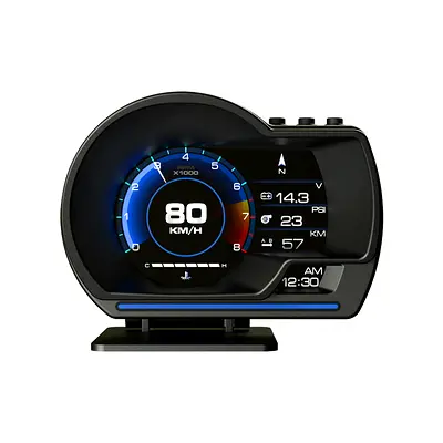 Car Smart Gauge HUD - OBD + GPS Digital Dashboard Display
