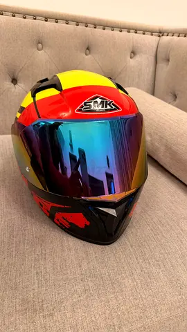 SMK Racing Helmet