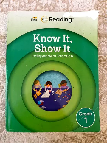 HMH Into Reading: Know It, Show It - Grade 1 Independent Practice Workbook