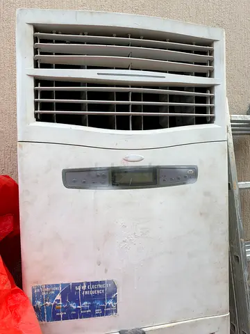 Used floor-standing air cooler / portable AC unit - needs cleaning, works