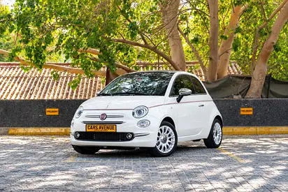 AED 650 PER MONTH | 90-DAY PREMIUM WARRANTY | GCC | 2018 FIAT 500 DOLCEVITA CABRIO