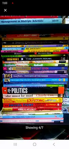 Assorted used paperback books bundle — various fiction, children's and nonfiction titles
