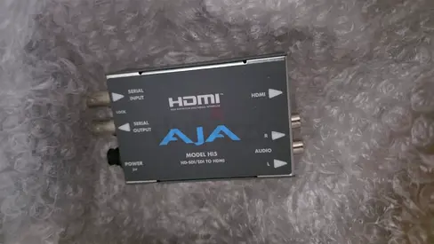 AJA Model Hi5 SDI to HDMI Converter - Good Working Condition