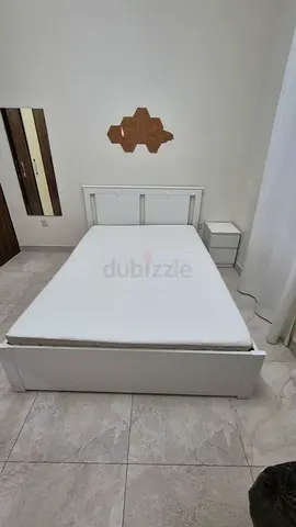 IKEA SONGESAND 140×200 with storage drawers and mattress