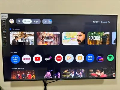 Videocon 50 Inch 4K UHD Google Smart TV | Edg in very good working condition, no scratch, rarely use