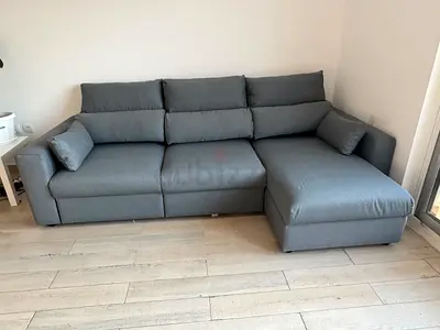 Like new Condition Ikea Eskelstuna Sofa Bed with Storage